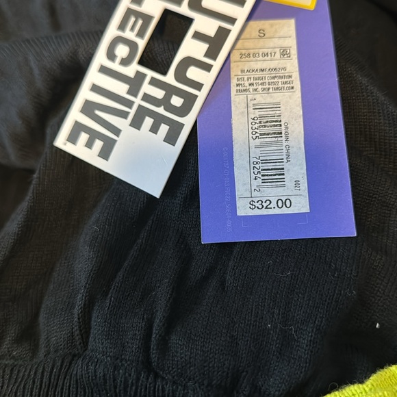 Future Collective Women Asymmetrical V-Neck Pullover Crop Sweater - Picture 5 of 5